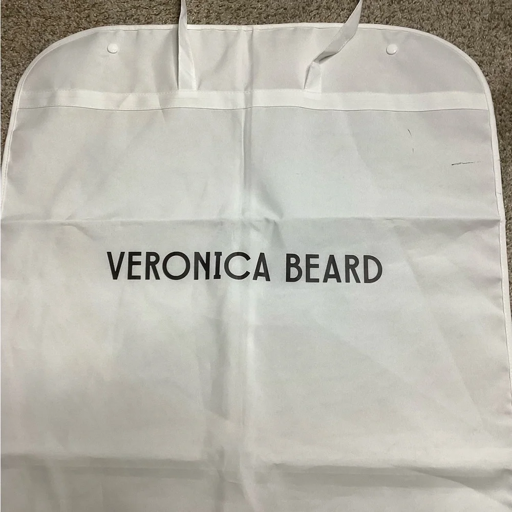 Veronica Beard Hanging Garment Bag Travel Storage Blazer Dress 25” x 44”